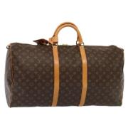 Louis Vuitton Vintage Pre-owned Canvas resvskor Brown, Dam