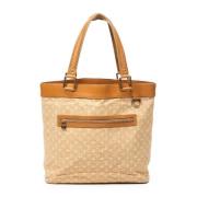 Louis Vuitton Vintage Pre-owned Canvas handvskor Beige, Dam