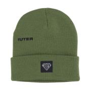 Iuter Armélogga Beanie Mössa Green, Herr