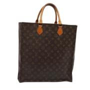 Louis Vuitton Vintage Pre-owned Canvas handvskor Brown, Dam