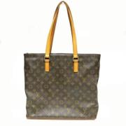 Louis Vuitton Vintage Pre-owned Tyg louis-vuitton-vskor Brown, Dam