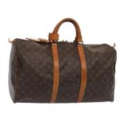 Louis Vuitton Vintage Pre-owned Canvas resvskor Brown, Dam