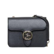 Gucci Vintage Pre-owned Laeder crossbodyvskor Black, Dam