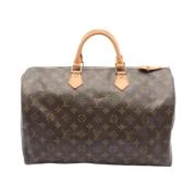 Louis Vuitton Vintage Pre-owned Laeder louis-vuitton-vskor Brown, Dam