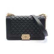 Chanel Vintage Pre-owned Laeder axelremsvskor Black, Dam