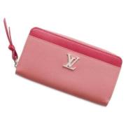 Louis Vuitton Vintage Pre-owned Laeder plnbcker Red, Dam