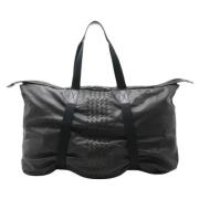 Bottega Veneta Vintage Pre-owned Laeder axelremsvskor Black, Dam