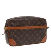 Louis Vuitton Vintage Pre-owned Canvas kuvertvskor Brown, Dam