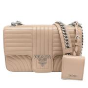 Prada Vintage Pre-owned Laeder prada-vskor Beige, Dam