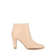 Chloé Beige Läder Ankelboots Beige, Dam