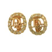 Dior Vintage Pre-owned Guld dior-smycken Yellow, Dam