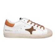 Ama Brand Vit/Cognac Läder Sneakers Aw24 White, Herr