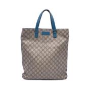 Gucci Vintage Pre-owned Canvas totevskor Beige, Dam