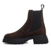 Hogan Brun Ankel Chelsea Boots för Kvinnor Brown, Dam