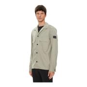 Calvin Klein London Fog Overshirt Gray, Herr