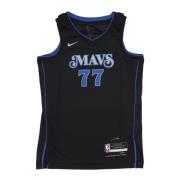 Nike City Edition Basketball Tank Top Luka Doncic Black, Herr