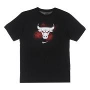 Nike Chicago Bulls Logo T-tröja Black, Herr