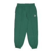 Puma Lättviktsklassiker sweatpants för kvinnor Green, Dam