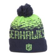 New Era Seahawks Pompom Stickad Mössa Multicolor, Herr