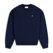 Axel Arigato Signature Sweatshirt Blue, Herr