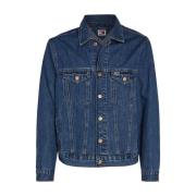 Tommy Jeans Klassisk Denimjacka, Regular Fit Blue, Herr