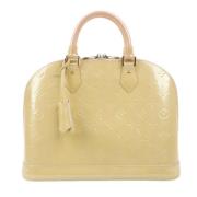 Louis Vuitton Vintage Pre-owned Laeder handvskor Yellow, Dam