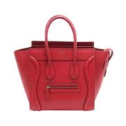 Celine Vintage Pre-owned Laeder celine-vskor Red, Dam