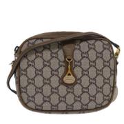 Gucci Vintage Pre-owned Laeder gucci-vskor Beige, Dam