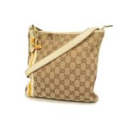 Gucci Vintage Pre-owned Canvas gucci-vskor Brown, Dam