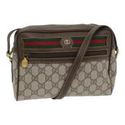 Gucci Vintage Pre-owned Laeder gucci-vskor Beige, Dam