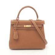 Hermès Vintage Pre-owned Laeder handvskor Brown, Dam