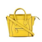 Celine Vintage Pre-owned Laeder celine-vskor Yellow, Dam