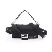 Fendi Vintage Pre-owned Nylon fendi-vskor Black, Dam