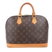 Louis Vuitton Vintage Pre-owned Laeder handvskor Brown, Dam