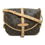 Louis Vuitton Vintage Pre-owned Canvas louis-vuitton-vskor Brown, Dam