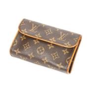 Louis Vuitton Vintage Pre-owned Canvas louis-vuitton-vskor Brown, Dam