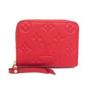 Louis Vuitton Vintage Pre-owned Tyg plnbcker Red, Dam