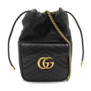 Gucci Vintage Pre-owned Laeder gucci-vskor Black, Dam