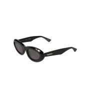 Bottega Veneta Vintage Pre-owned Glas solglasgon Black, Dam