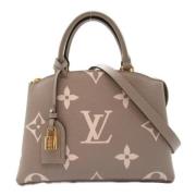 Louis Vuitton Vintage Pre-owned Laeder louis-vuitton-vskor Gray, Dam