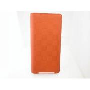 Louis Vuitton Vintage Pre-owned Laeder plnbcker Orange, Herr