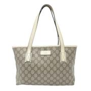 Gucci Vintage Pre-owned Tyg handvskor Beige, Dam