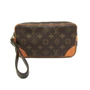 Louis Vuitton Vintage Pre-owned Canvas kuvertvskor Brown, Dam