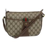 Gucci Vintage Pre-owned Laeder gucci-vskor Beige, Dam