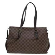 Louis Vuitton Vintage Pre-owned Canvas louis-vuitton-vskor Brown, Dam