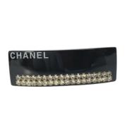 Chanel Vintage Pre-owned Tyg hrspnnen Black, Dam