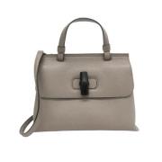 Gucci Vintage Pre-owned Laeder gucci-vskor Gray, Dam