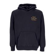 Element Svart Power Hoodie med Kangaroo Ficka Black, Herr