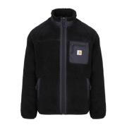 Carhartt Wip Svart Päls Sweater med Nylon Trim Black, Herr