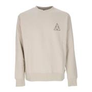 HUF Sand Herr Crewneck Sweatshirt Beige, Herr